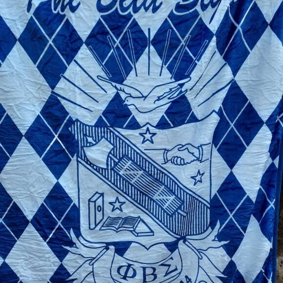 Phi Beta Sigma Fraternity Inc. Blanket / Throw - Picture 3 of 3